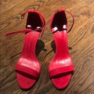 Schutz bright red heels